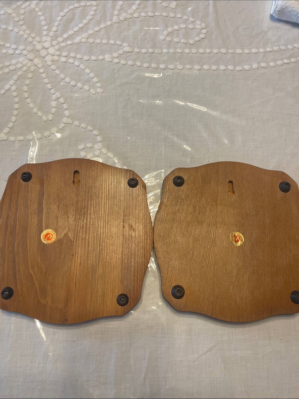 Vintage marmalade goose farmhouse Ceramic Tile Coasters with Wood Frames - Picture 2 of 4
